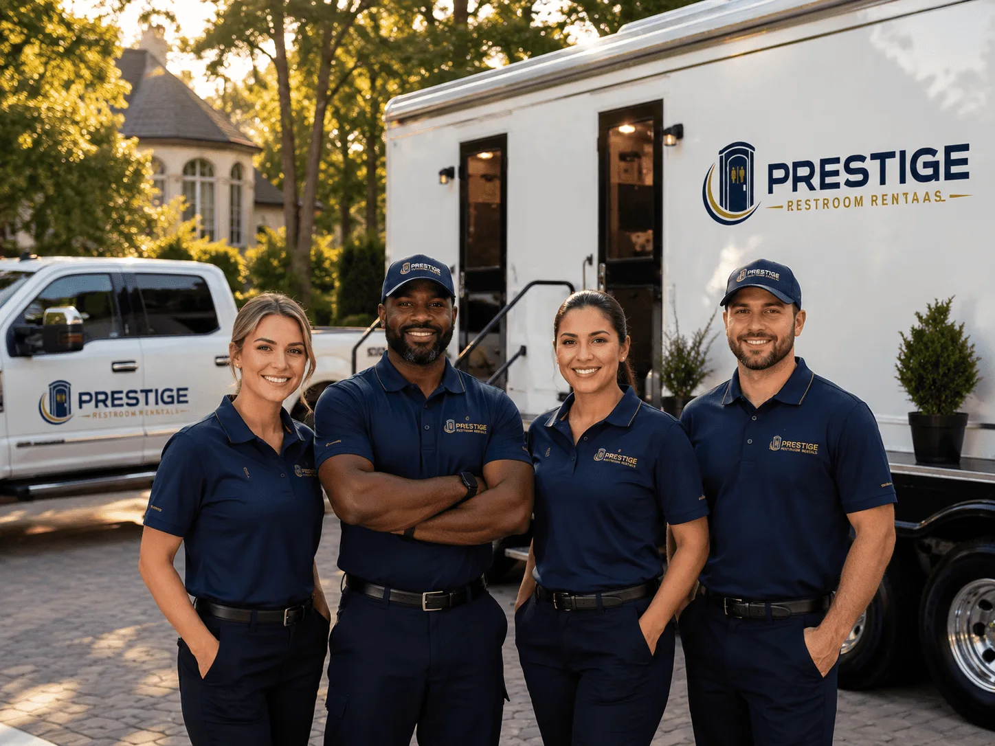 Trusted Luxury Portable Restrooms company in Milmay, NJ